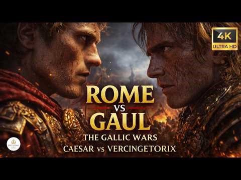 Gallic Wars: How Julius Caesar Conquered Gaul and Defeated Vercingetorix