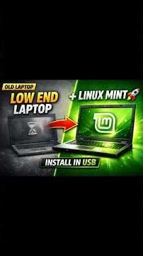 Low End Laptop Me Linux Mint Install 😱 Old PC Became Super Fast! 🚀