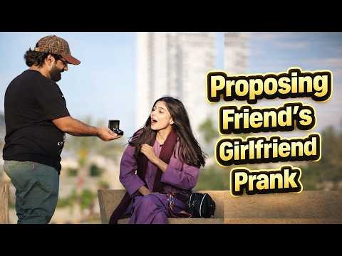 Proposing Friend's Girlfriend Prank | Humanitarians
