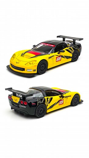 Jan Jones on Instagram: "Majorette Collection Chevrolet Corvette C6 R 🤩 This model is inspired from the original racing car and will be available in the second half of the year! Which model do you want to see in the next video? 😏 The 1955 Chevrolet Bel Air Or The 1985 Chevrolet Camaro Details: •diecast •metal chassis •real 1:64 •rubber tires •separate headlights •individual rims •stackable showcase •matte blistercard Stay tuned! ________________________________________________ •[werbung/ad] •©