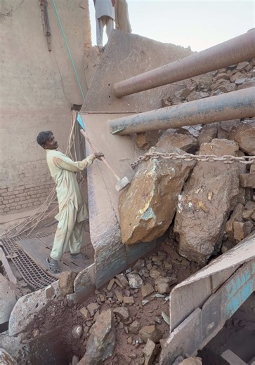 Unbelievable Stone Crushing Power in Action!