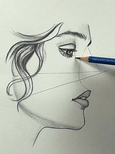 850K views · 6.5K reactions | Nose drawing technique  | VK Insides | Facebook