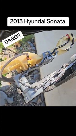 Hyundai Sonata window regulator replacement. #automobile #hyundai #mechanic #diy