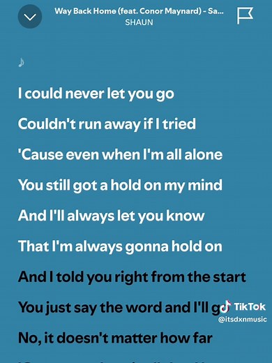 Way Back Home: Complete Lyrics and Full Song