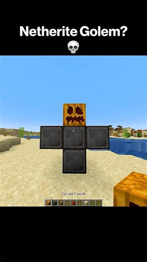 Easy Netherite Golem