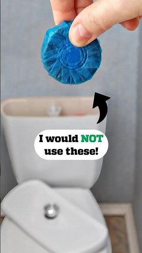 Toilet tank cleaners can cost you money! 😳