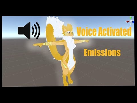 How to make Voice Activated Emissions (VRChat Tutorial)