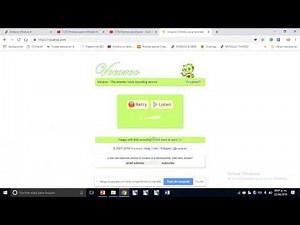 Como hacer grabaciones de audio en VOCAROO