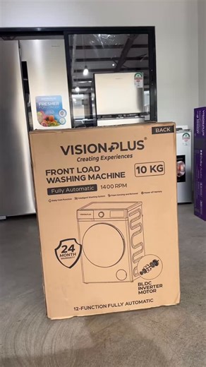 52 reactions · 10 comments | Imagine tunakupenda soooo much things like laundry should not stress you! 殺 Introducing the Vision Plus 10kg fully automatic front load washing machine朗 Order on our website today for FREE delivery Nationwide #VisionPlus #Frontloadwashingmachine #comingsoon | Vision Plus Kenya | Facebook