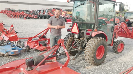 Connecting an attachment to a tractor's three-point hitch can often be frustrating. This video walks you through the essential techniques, terminology, and troubleshooting tips needed to successfully… | Messick Equipment