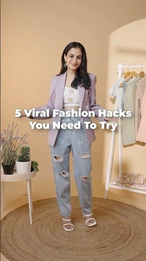 5 Viral Fashion Hacks That You Must Try✨💓 | Styling & Fashion Hacks For Girls | Nykaa #Shorts