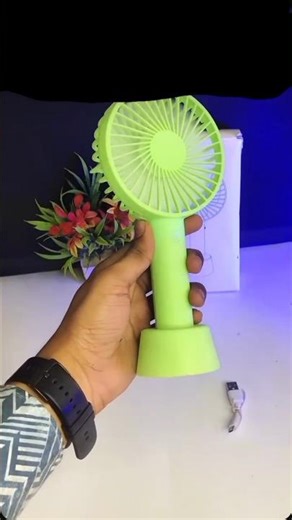 How to make mini fan lene ke liye su🧲 Karen#experiment
