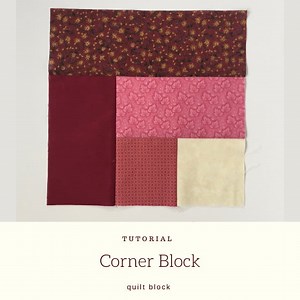 Corner Quilt Block Tutorial | Epida Studio