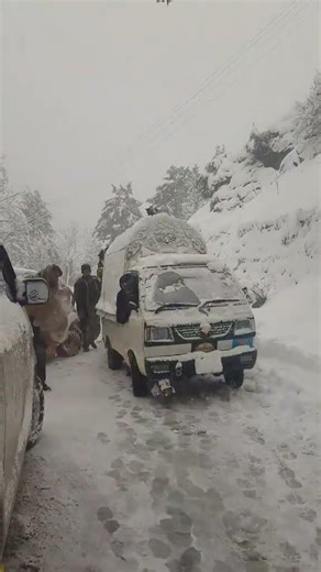 Suzuki sliped on snow do not travel on snow without chains #foryou #viral #suzuki #snow #cartoons