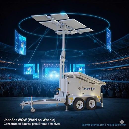 https://www.internet-eventos.com/internet-satelital-para-eventos-masivos/ Internet satelital para eventos masivos Internet satelital para eventos masivos con capacidad adicional, planes por día y despliegue rápido JabaSat ofrece Internet satelital para eventos masivos diseñado para conciertos, festivales, ferias y estadios, donde la red existente suele saturarse. Con arquitecturas multi-órbita (LEO respaldo GEO), bonding, SD-WAN y soluciones WAN on Wheels (WOW), JabaSat entrega capacidad