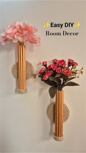 Turning simple materials into something beautiful✨️ #roomdecor#shorts#ytshorts#shortsfeed#trending