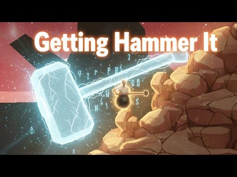 I Played a Game Like Getting Over It || Getting Hammer It Gameplay