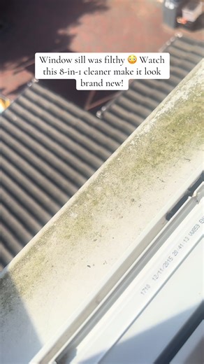 Just look at the before and after on my window sill 😮‍💨 Linked on TikTok Shop! #momtok #cleaninghack #tiktokmademebuyit #flashsale #fyp