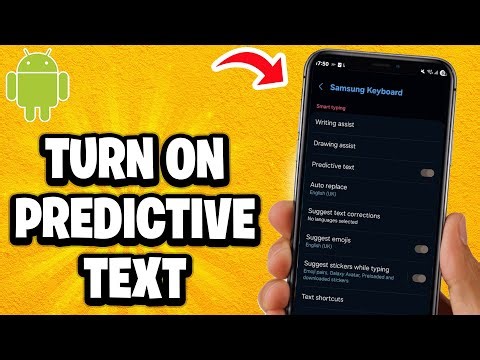 How to Turn ON Predictive Text on Samsung Keyboard - Fastest Guide