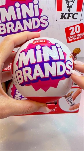 39K views · 1K reactions | Unboxing Zuru Mini Brands KFC 磻 #minibrands #zurutoys #miniature #minibrandskfc #kfc #minifood #playfood | Vivizone | Facebook
