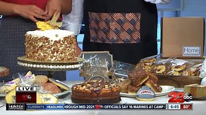 12K views · 102 reactions | FOODIE FRIDAY: Bakersfield's newest bakery and boutique is open for business- Home! Take a look at the sweets and treats they brought along to the 23ABC studios this morning for Foodie Friday! Cheesecakes, cookies, scones, cupcakes, biscuits and gravy, breakfast burritos and more are on their menu! PLUS home goods and homemade clothing too! DETAILS: https://www.turnto23.com/news/local-news/foodie-friday-home-bakery-now-open | 23ABC Bakersfield | Facebook