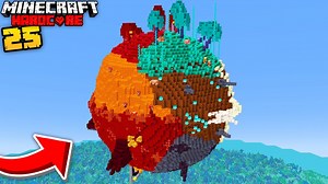 I Built a Planet in Minecraft Hardcore | Game Of Minecraft