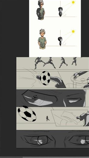 Comic Drawing Light & Shadow | quick tip| Indoor/Outdoor Light Basics#002creationstudio #comicartist