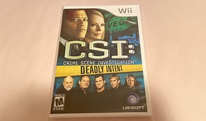 CSI 犯罪现场 致命意图 CSI: Deadly Intent 美版 Wii 实体试玩
