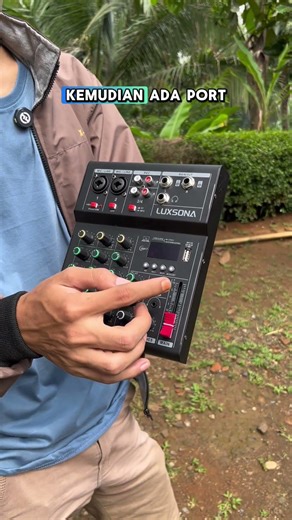 Audio Mixer Murah LUXSONA 4 Channel. #audiomixer