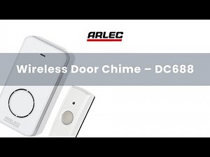 ARLEC : DC688 Wireless Door Chime – setup and installation guide