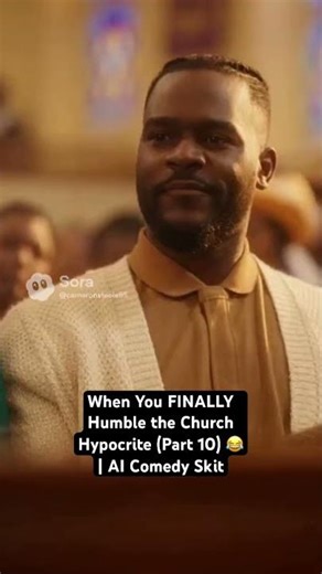 When You Have to Humble a Church Hypocrite Part 10 😂 | AI Comedy Skit (Too Real!)