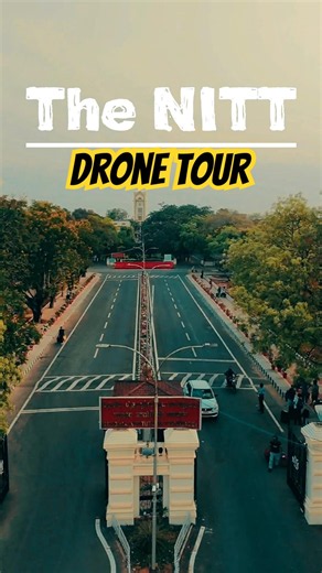 NIT Trichy x Drone Tour | #iitjee #nit #iit #jeemains #campustour