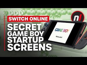 The Switch Now Has Secret Game Boy Startup Screens