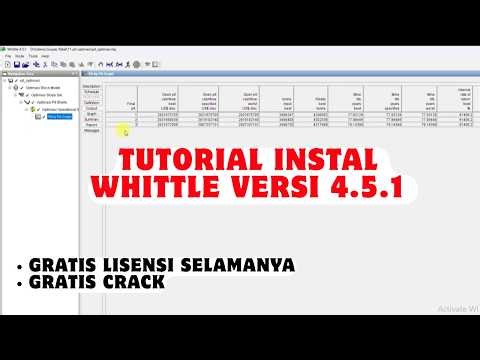 Cara Instal Software Whittle 4.5.1 || sangat mudah dan cepat Gratis 2026