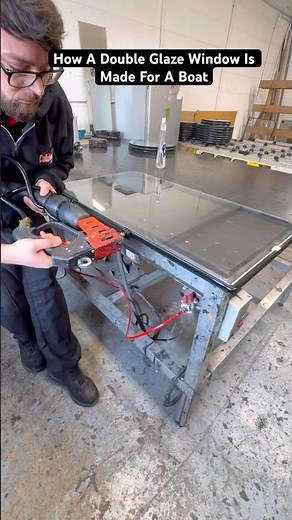 How To Make A Double Glazed Unit (BOAT) #howto #how #shorts