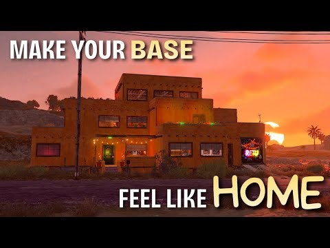 Rust PvE | Tutorial For A Cozy Adobe Base Design 🧡