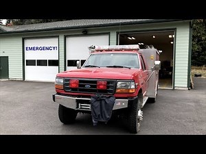 Fire/Brush Truck Lights & Sirens Demonstration