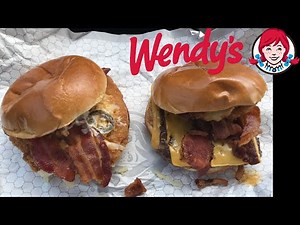 Wendy’s: Bourbon Bacon Cheeseburger & Classic Jalapeño Popper Sandwich Review