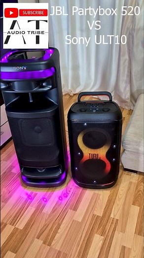 JBL Partybox 520 VS Sony ULT 10 MAX Volume Test