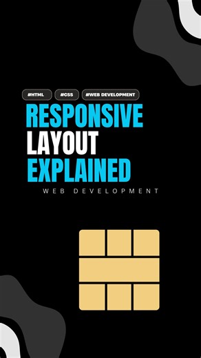 Ruchir | Fullstack Web Developer & Web Design on Instagram: "Responsive layout explained 🔥🔥 About - Dive into the world of web development with me! 🌟 From HTML to CSS to JavaScript, I've got you covered. 💻 DM me for tips, feedback, or questions! Let's connect and learn together! 🚀 Don't forget to tap that like button ❤️ and drop your thoughts in the comments below! 👇🏼💬 Follow @webdevsage for more 🤌🏻✨ Thanks for Reading 😄 [ web development, html, css, javascript, coding, programing, we