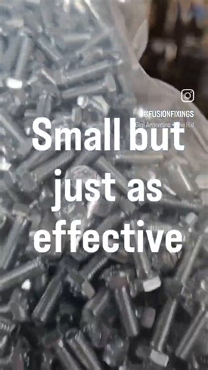 Not all fixings and fasteners are big and the smaller versions are just as effective for the job at hand. These hex head set screws are small but will get the job done. The range of hex set screws in stock at Fusion Fixings is growing - https://www.fusionfixings.co.uk/collections/hex-set-screws Quantities start from just one, to as many as you need to get the job done, with bulk price discounts so you save more on the larger orders. #fusionfixings #hexsetscrews #fixings #fasteners | Fusion Fixin