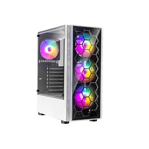 [Hot Item] Half Acrylic Side Panel ATX Desktop Computer Gaming Case with Different Mesh