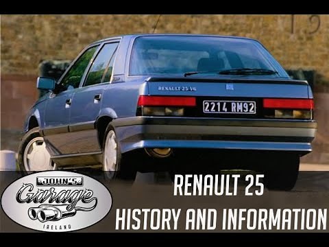 Renault 25 History and Information : John's Garage