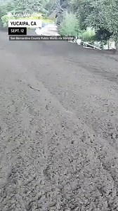 Even after a wildfire has long been extinguished, its impacts on the terrain continue to create hazards to nearby areas. A recent time-lapse shows just how dangerous it can be downhill of a burn scar. https://bit.ly/3Nm60k8 | AccuWeather