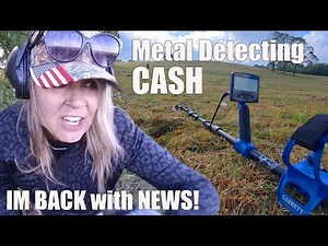 I'm Back Metal Detecting, Finding CASH and sharing some news :-) Exciting!