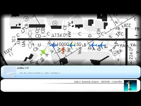 ATC - "A tough day at JFK Tower" - Visualization