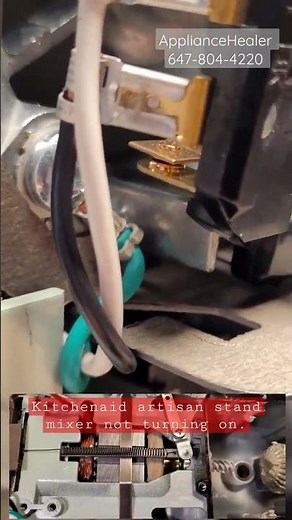 "How to fix a KitchenAid Artisan that won't turn on"