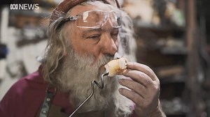 What's your passion? 🤔 "Art is my passion and my love!": Antonio Battistessa is a blacksmith, one of the world's oldest trades. He sees raw beauty in the rough but satisfying craft! | ABC Perth