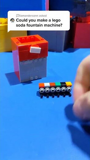 Building a LEGO Soda Fountain