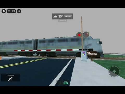 Ghana Railroad Crossing at African Railroad Crossings on Roblox
